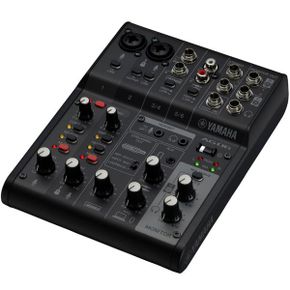 야마하 블랙 라이브 스트리밍 믹서 YAMAHA AG06MK2 B