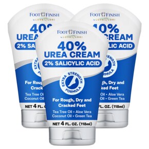 LOVE LORI 발 각질 연화제 풋 피니쉬 40% UREA 크림 118ml 3개