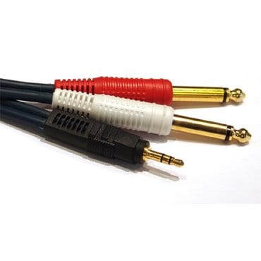  (PO3) Audio Cable 3M 오디오케이블 35 55변형 케이블 1/8(3.5mm잭) 스테레오 와 1/4(55잭)