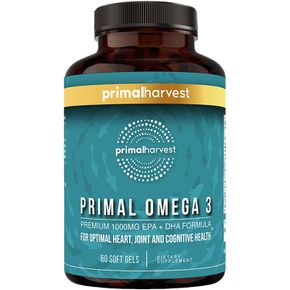 PrimalHarvest Omega-3 프리멀하비스트 오메가 60정