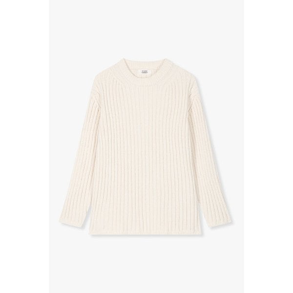 립조직 라운드넥 풀오버 스웨터 9105452101006