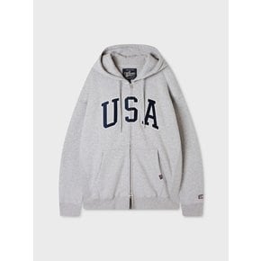 USA Over fit Hood Zip-up(기모) WHMZG4T12U