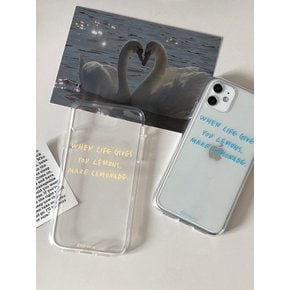 Lemonade case  (Jelly/Jelly hard case)