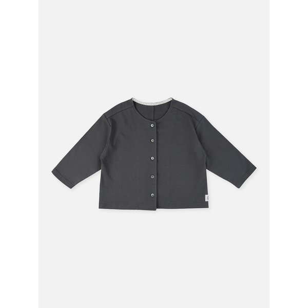 NORBURY CARDIGAN : CHARCOAL