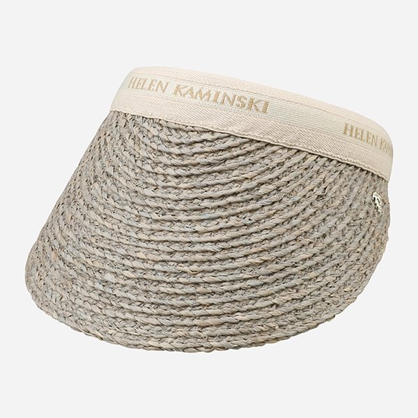 [시흥점] 5F HAT50265 Eclipse Melange Natural Logo 비앙카 이클립스 멜란지 내츄럴 로고