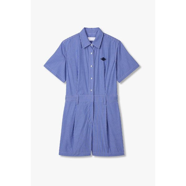 [리오더] 코튼 스트라이프 오버롤 7115237601240