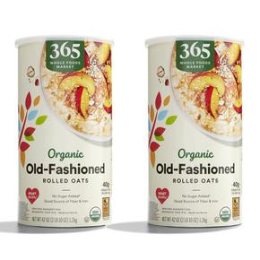 365홀푸드마켓 올드패션드 롤드 오트밀 510g 2팩 Old Fashioned Rolled Oats