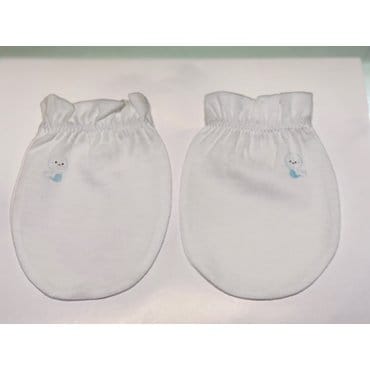 압소바 [압소바 25년 뱀띠임신출산선물]  밤밤 텐셀 손싸개 (A2B11202) 백IVORY