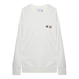 메종키츠네 메종키츠네 SWEATSHIRT DOUBLE FOX HEAD PATCH (FM00358KM0002-ECP700) (더블 폭