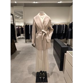 [파주점] 울 캐시미어 숄 칼라 핸드메이드 하프 코트 JRAA0CTC23