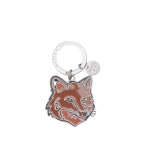 메종키츠네 BOLD FOX HEAD KEYRING (MM06904AM1002-P261) (볼드 폭스 헤드 메탈