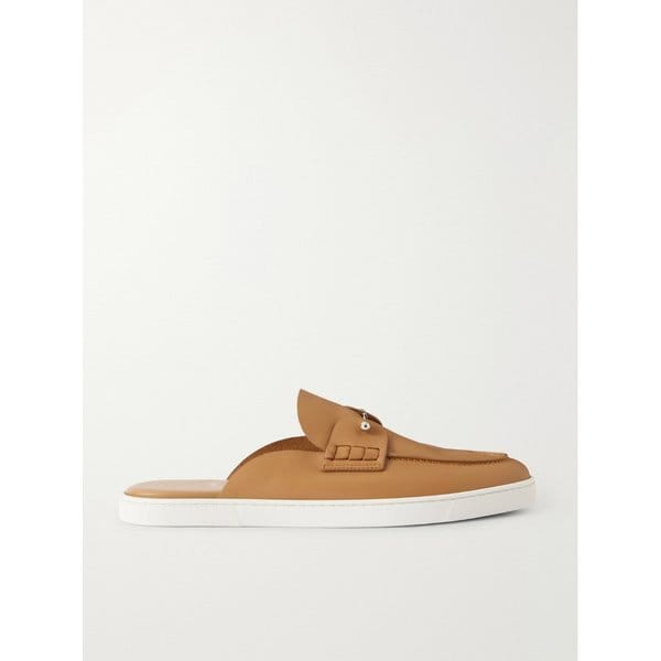 참 엠벨리시드 가죽 뮬 46376663163009769