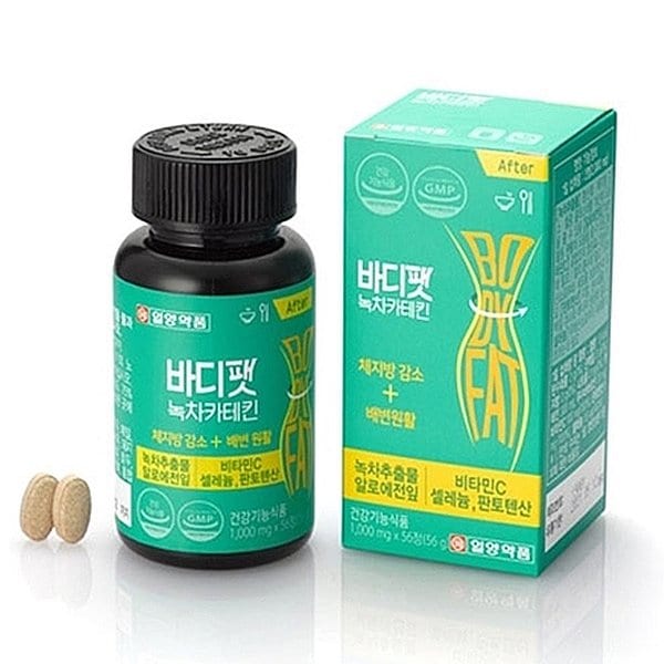 일양약품 바디팻 녹차카테킨 56정