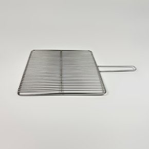 스텐 석쇠 사각 꼼장어석쇠 285mm 캠핑 고기 바베큐 그릴 판