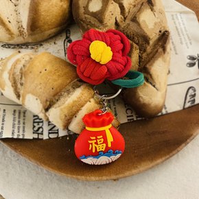 양말목공예 새해복많이받으세요 열쇠고리 만들기 diy 키트
