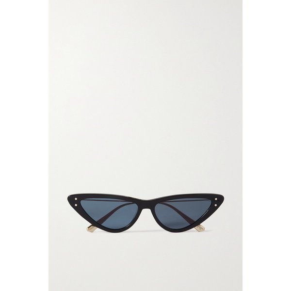 디올 미스디올 B4u 캣아이 아세테이트 골드톤 선글라스 블랙 1647597302153459