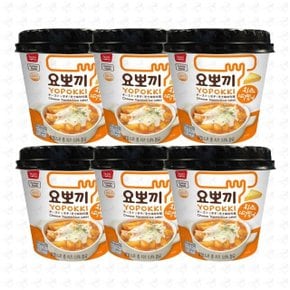 요뽀끼 치즈 떡볶이 120g 6개 (WF0EDF1)