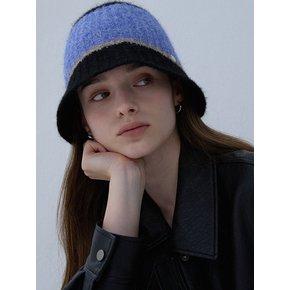 Color stripe bucket hat_4color