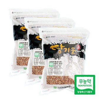 고산농협 친환경 땅기운 찰수수1kgx3팩(3kg)