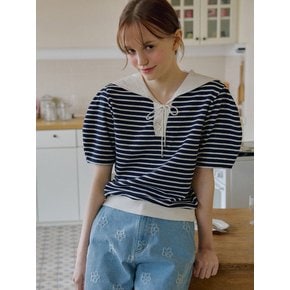 Sailor Collar Strip T-shirt VC2433TS308M