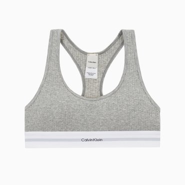 Calvin Klein Underwear 코튼 모달 스트레치 립 브라렛  (QF8018ADP7A)