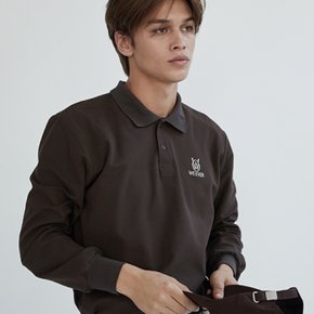 / WTOP23023] Allseasons pkpoloshirt / ver. men_brown