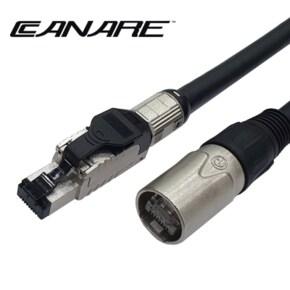 카나레 Cat6 SFTP 이동형 랜 ETC6-TN 이더콘 RJ45 20M 릴은별도구매