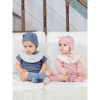 타티네쇼콜라 아르바디슈트+턱받이+모자+양말SET 4종 택1