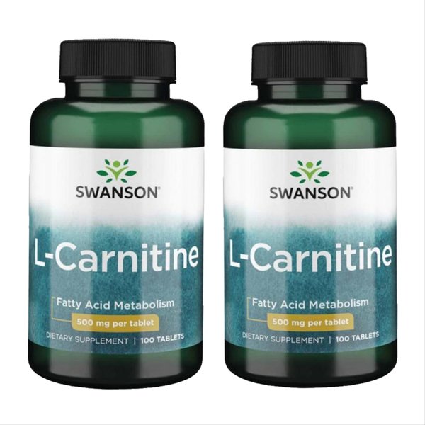 L 카르니틴 엘카르니틴 500mg 100타블렛 X 2통