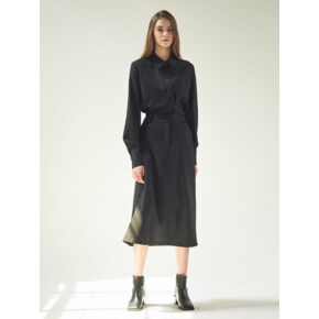 TWO-WAY SHIRT DRESS_BLACK