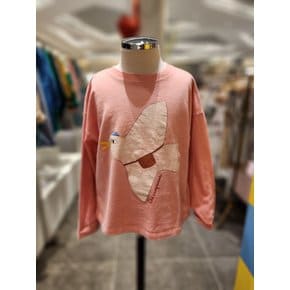 (C)PIGEON LONG SLEEVES KIDS TSHIR (TC43-02)