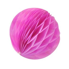 페이퍼허니컴볼(6cm)푸치샤 꽃볼 페이퍼벌룬 페이퍼휠