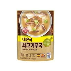 대전식 쇠고기 무국 500G 12팩