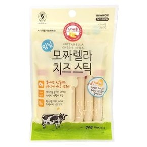 저염 심장 건강한 반려동물 모짜렐라 치즈스틱 70g (WE333C0)