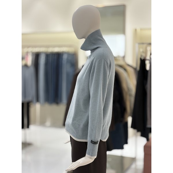 [부산점] [씨씨콜렉트] 울 캐시미어 블렌드 터틀넥 니트 (E254KSK127)