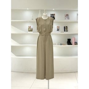 [여주점] 여성 심플 넥 밴딩 점프슈트 (L262PSE044)