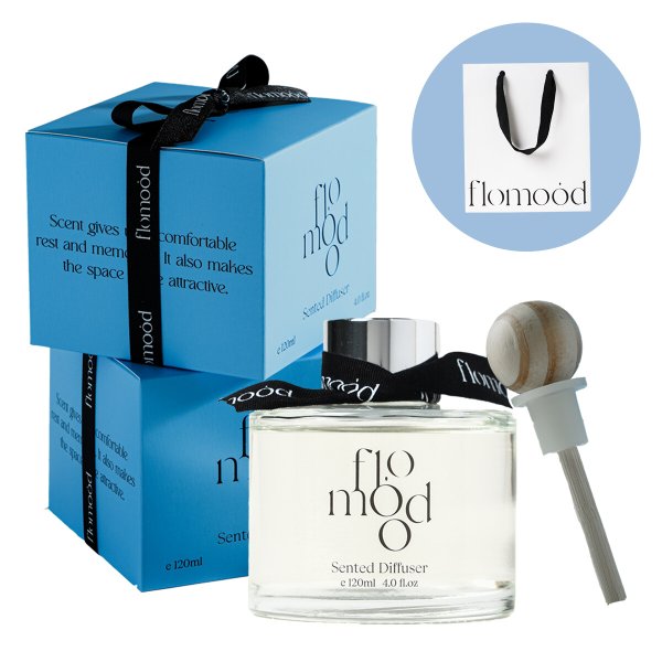 플로무드 차량용 디퓨저 선물세트 50ml +쇼핑백+리본포장