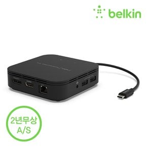 7in1 USB-C 썬더볼트 3 독 멀티 허브 F4U110bt