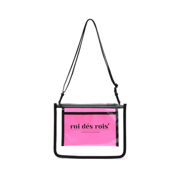 익스포져 PVC 포켓 크로스백 (핑크)