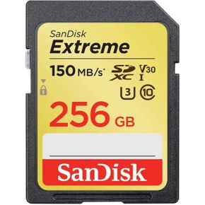 영국 샌디스크 sd카드 SanDisk Extreme 256 GB SDXC Memory Card Up to 150 MB/s Class 10 U3 V3