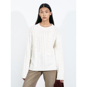 Calm Pong Pong Knit (Ivory)