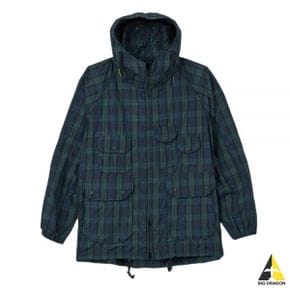 엔지니어드 가먼츠 Atlantic Parka Blackwatch Crushed Taffeta (MP196-KT0