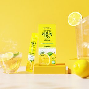 [본사 직영] 티젠 유기농 레몬쏙 14스틱 X 4박스 (8주분)+쇼핑백