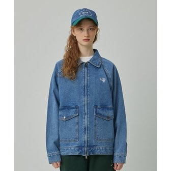 원더플레이스 [골라] 남녀공용 DENIM BLOUSON [BLUE] WGLA6RAJKZ05