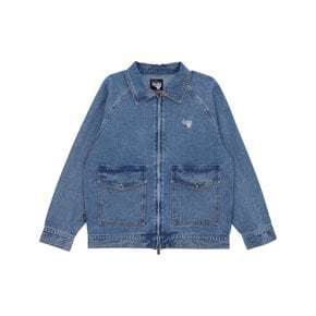 [골라] 남녀공용 DENIM BLOUSON [BLUE] WGLA6RAJKZ05