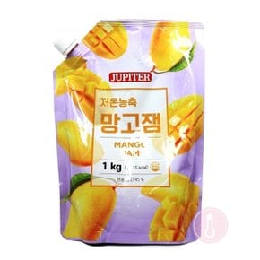 달콤한 낮은 온도로 졸인 망고쨈 1kg