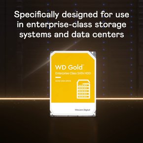 웨스턴디지털 (Western Digital) WD HDD 내장 하드 디스크 3.5인치 4TB WD Gold WD4002FYYZSATA3