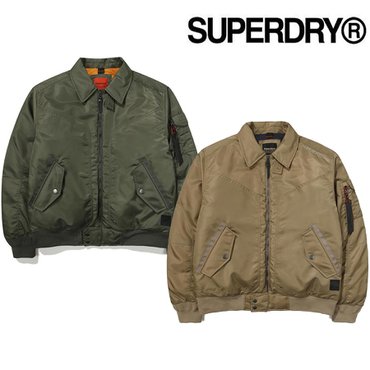 SUPERDRY 나일론 플라이트 패딩 점퍼(SDMJPFO04)