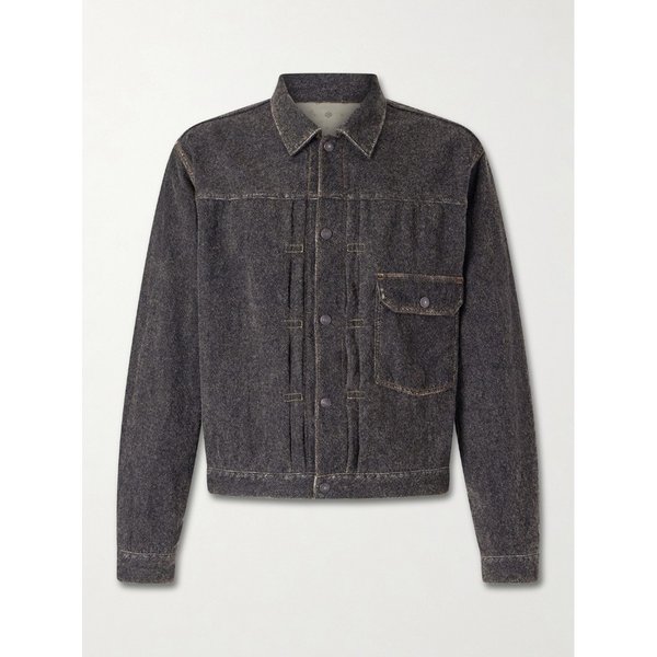 코튼 블렌드 트윌 크롭 재킷 46376663162925238