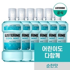 쿨민트 마일드 750ml x6